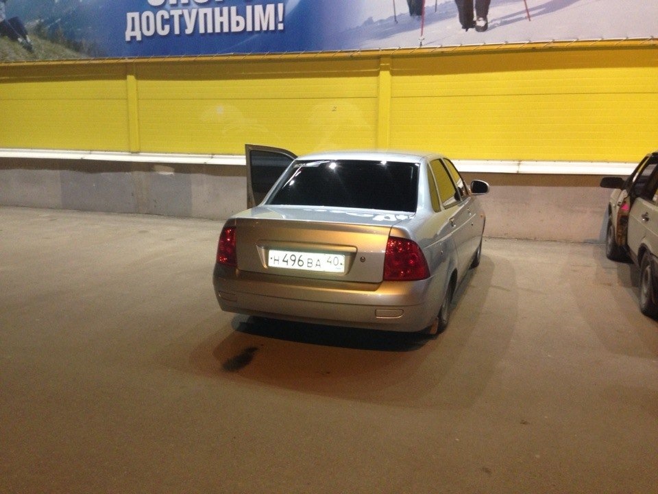 BUNKER + синие туманки — Lada Приора седан, 1,6 л, 2009 года | стайлинг ...