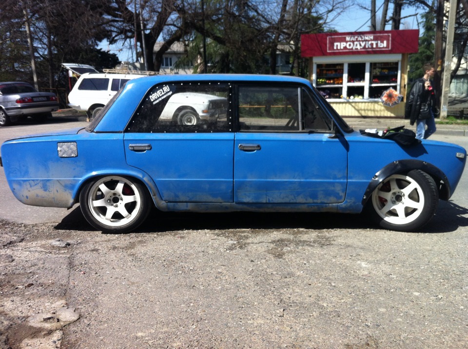 Поменяли диски с всмпо на слик — Lada 21011, 1,9 л, 1989 года ...