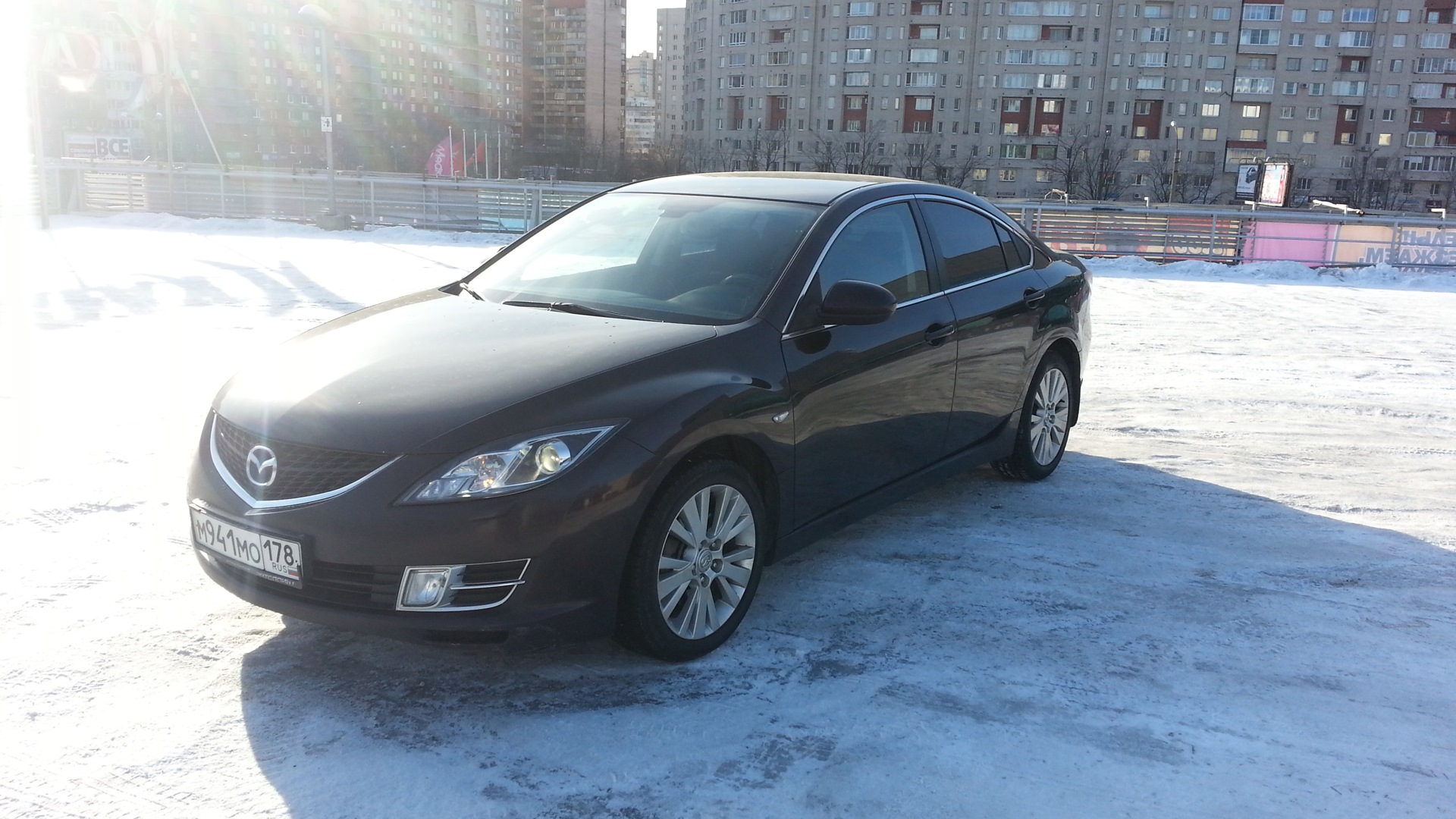 Mazda 6 (2G) GH 2.0 бензиновый 2009 | Баклажан на DRIVE2
