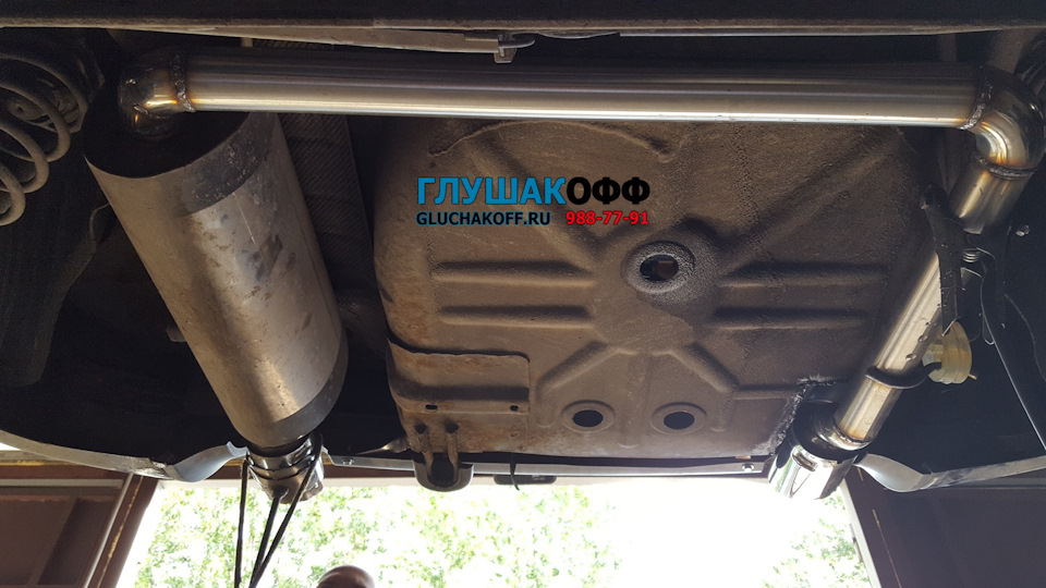 Ford Fiesta — Разводка выхлопа на две стороны — ГлушакоФФ на DRIVE2