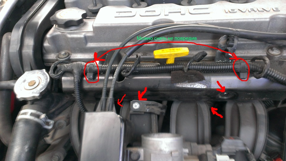 Промывка форсунок ультразвуком. — Dodge Stratus (2G), 2,4 л, 2003 года ...