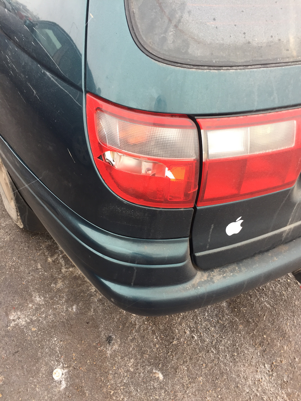 Небольшая неприятность — Toyota Carina E, 1,8 л, 1997 года | ДТП | DRIVE2