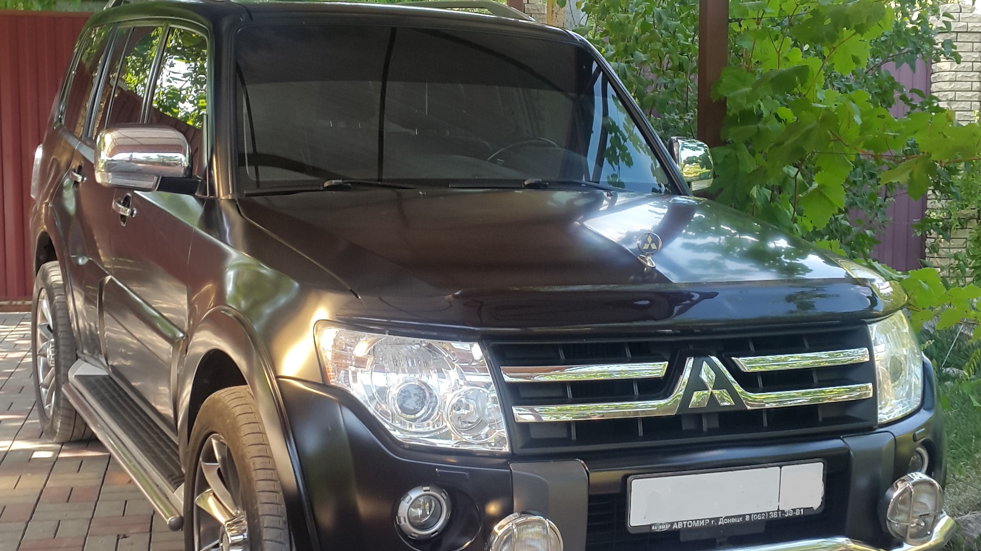 Mitsubishi Pajero (4G) 3.2 дизельный 2008 | МАТОВЫЙ 3.2 DiD на DRIVE2