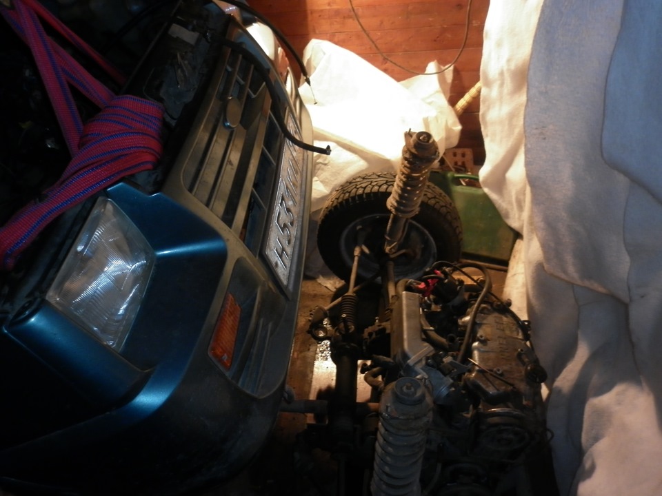 двигатель снят — СеАЗ 11116 Ока, 1 л, 2007 года | другое | DRIVE2