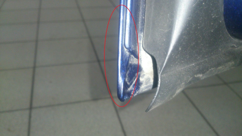 Угол передней левой двери — Volkswagen Jetta VI