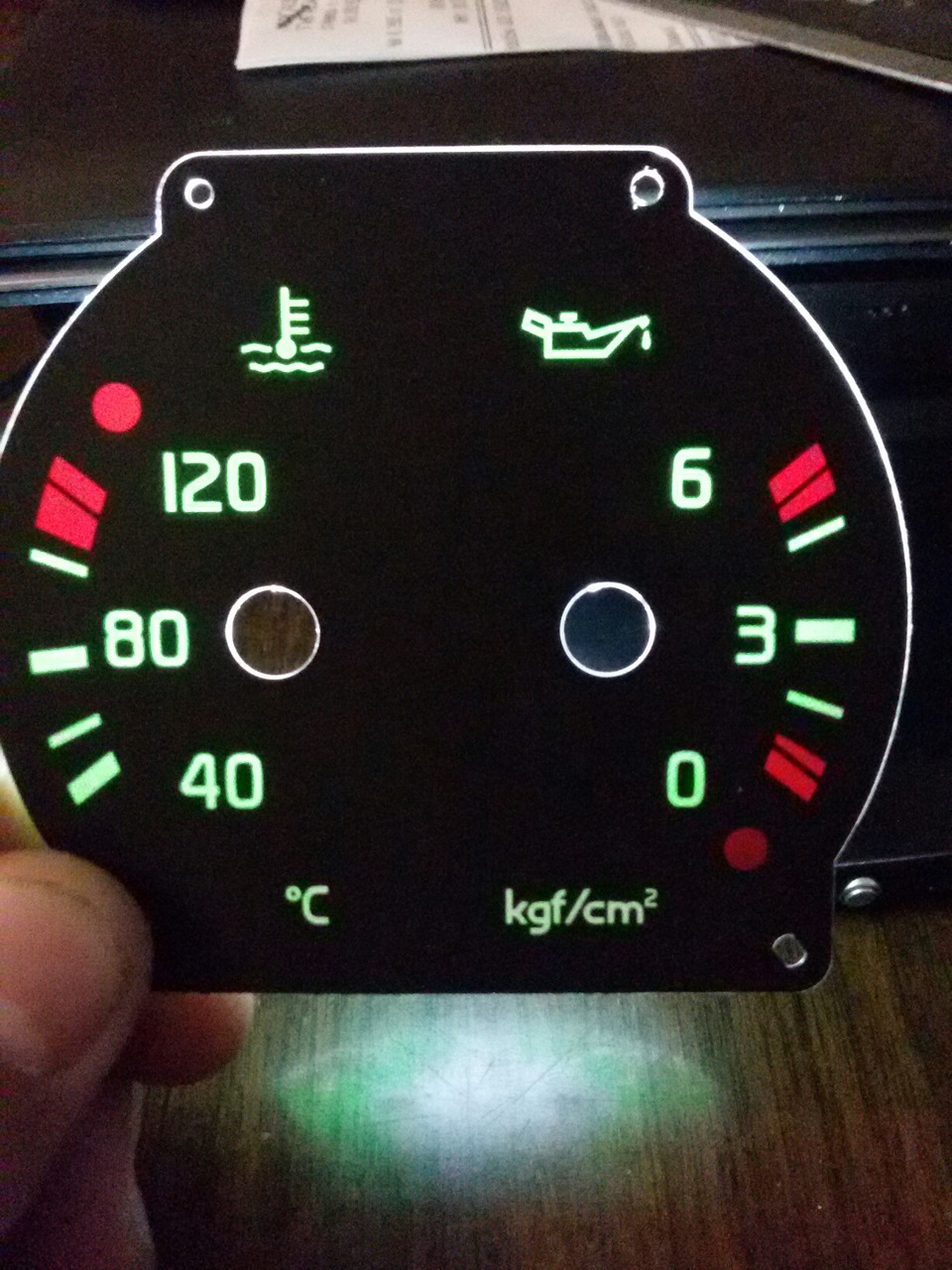 пересвет приборной панели — ГАЗ 3110, 2,3 л., 2001 года | тюнинг | DRIVE2