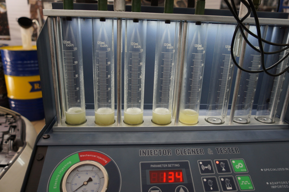 Ультразвуковая промывка форсунок — Volvo S60 (1G), 2,4 л, 2007 года ...