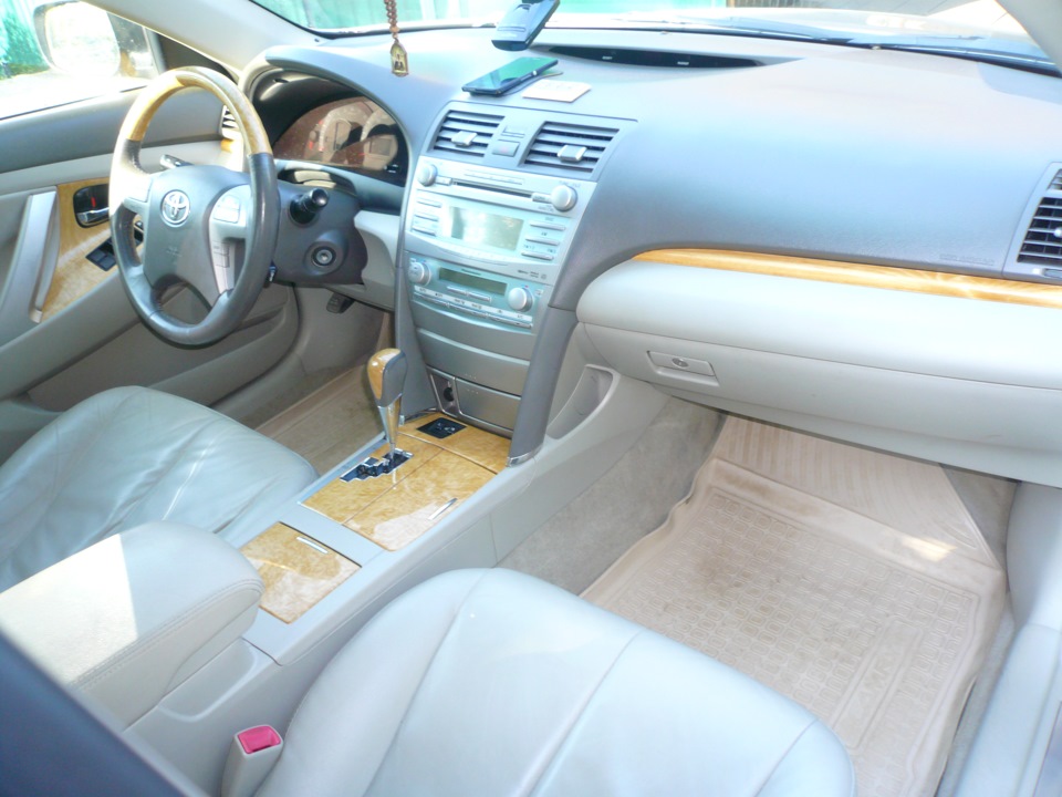 Бежевые коврики в салон) — Toyota Camry (XV40), 3,5 л, 2007 года ...