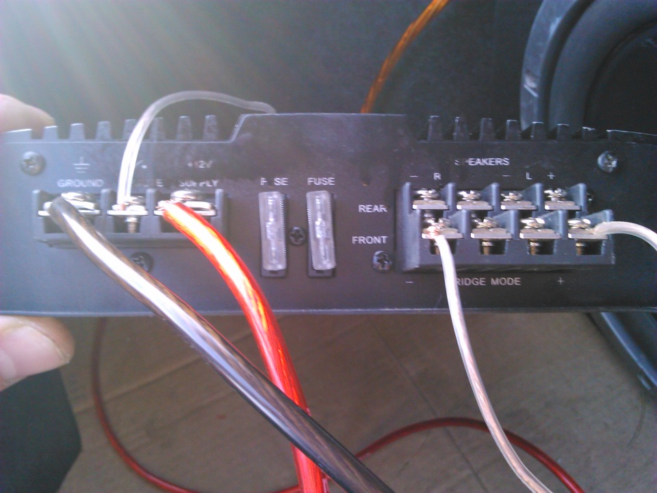 Подключение буфера — Lada 2114, 1,6 л, 2010 года | автозвук | DRIVE2