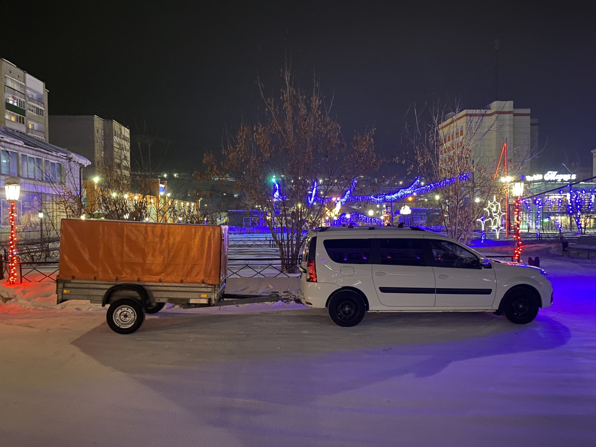 Зимняя Дорога Уфа — Красноярск — Богучаны — Братск- Усть Кут-  Северобайкальск — Lada Ларгус, 1,6 л, 2021 года | покатушки | DRIVE2