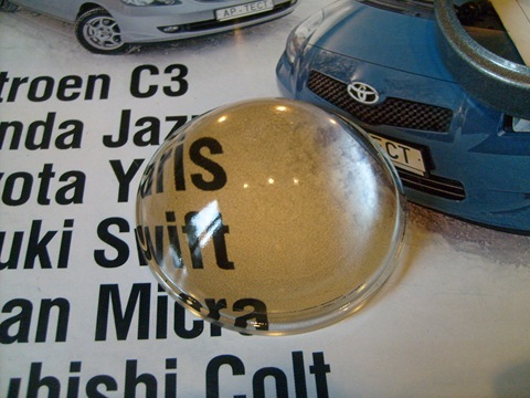 Polishing plastic headlights - part 2 - Toyota Sera 15L 1990