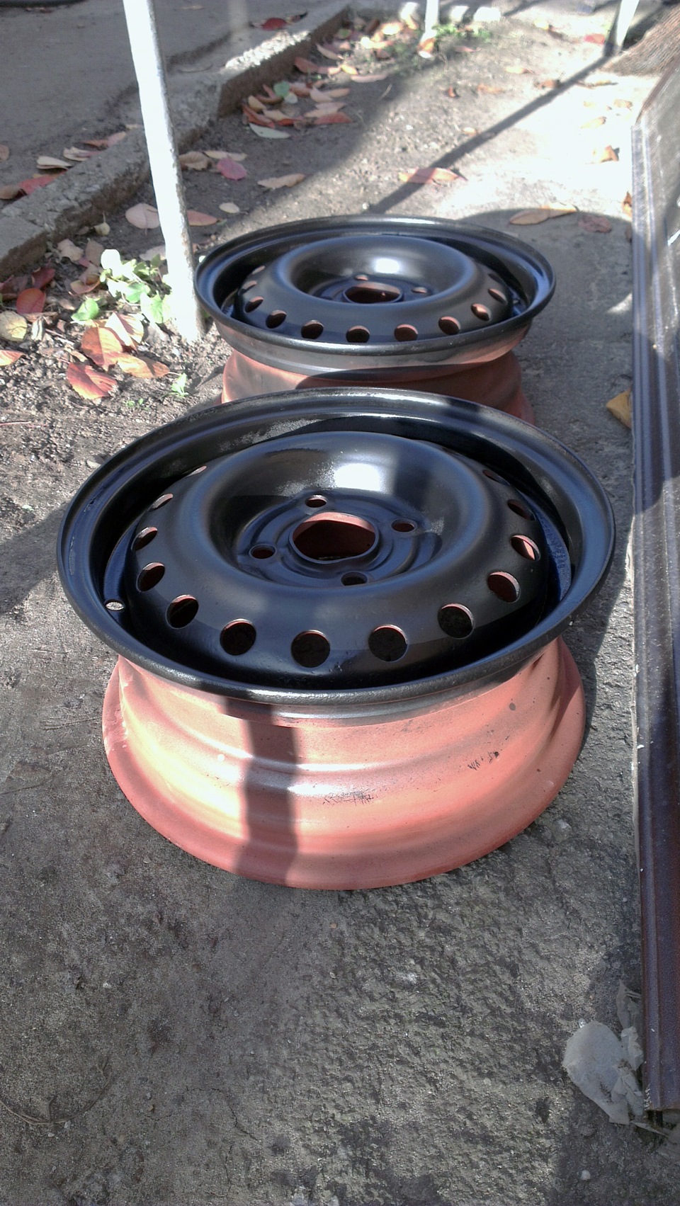 Покраска дисков. — Daewoo Nexia (2G), 1,5 л, 1996 года | колёсные диски ...