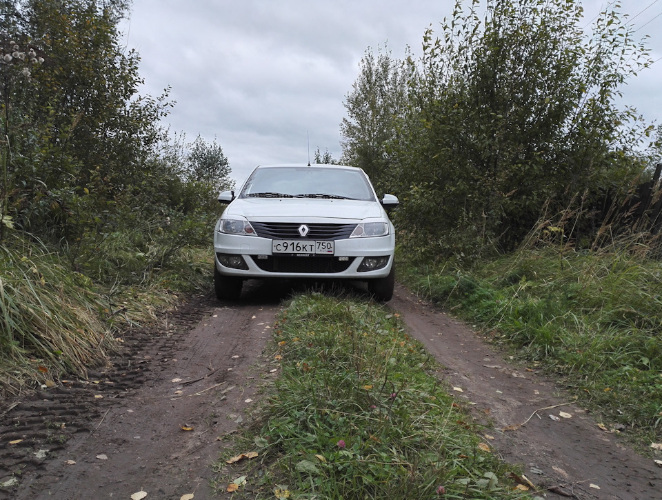 Рысик на природе или ЛОГАН КРОСС в своей стихии — DRIVE2