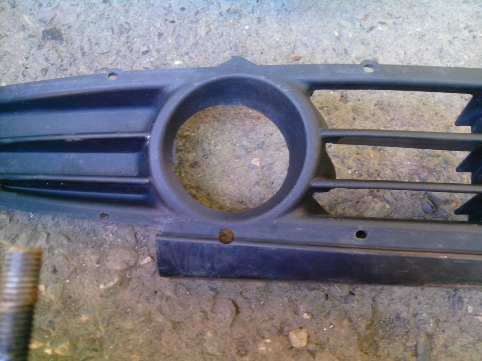 Подготовка к покраске бампера и установка ПТФ от приоры (часть1) — ГАЗ ...