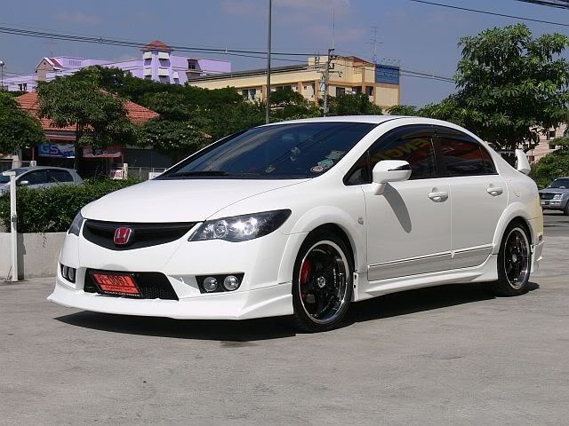 Honda civic 4d расширение