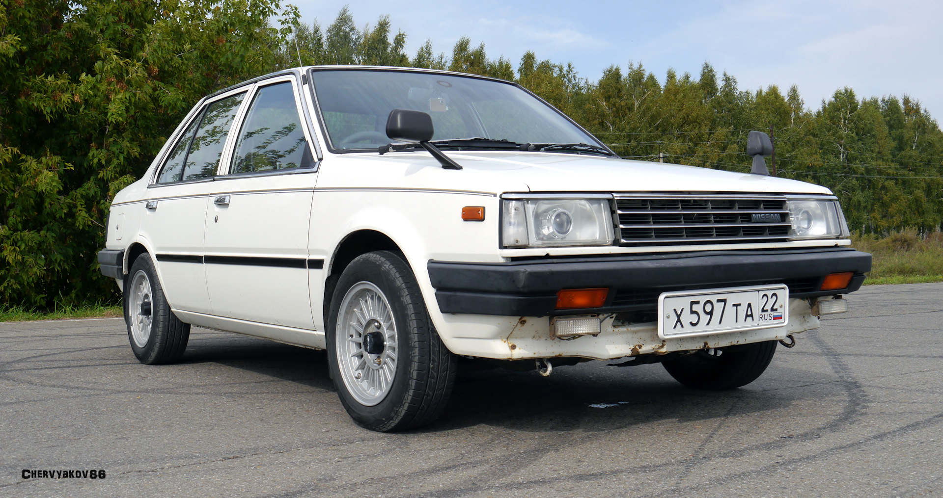 Nissan Sunny B11. Накамура-Сан на пенсии — «История автомобилестроения» на  DRIVE2