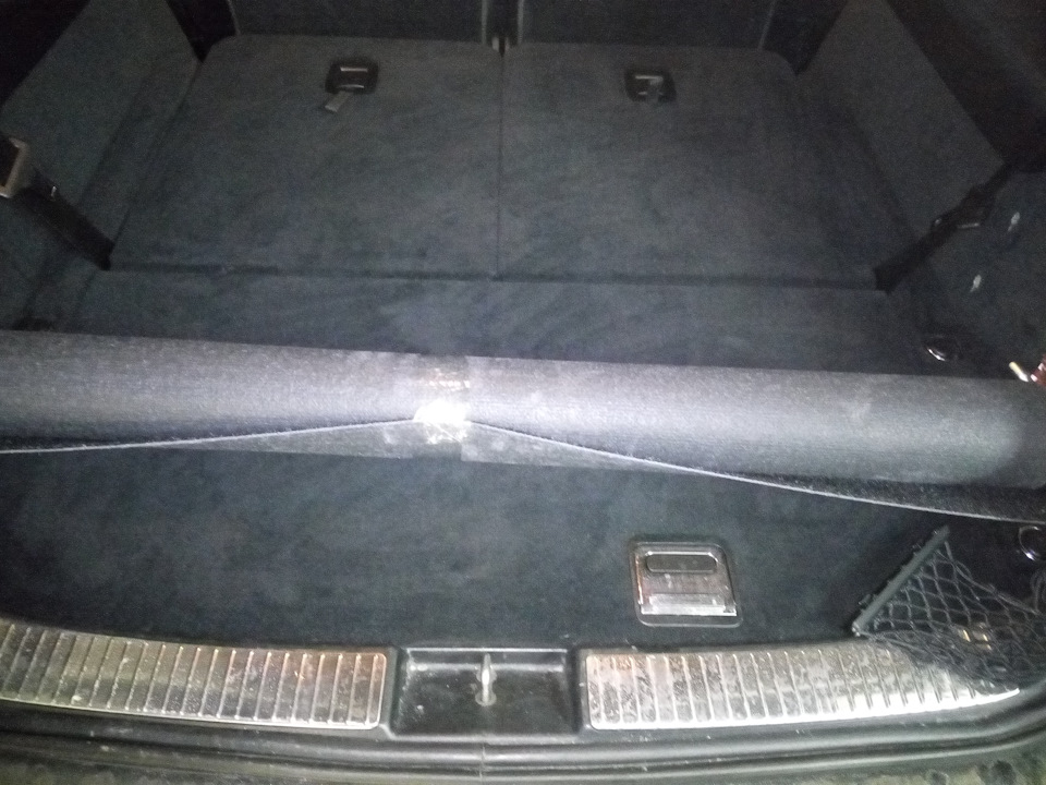 Коврик багажника — Mercedes-Benz R-Class (W251), 3,5 л, 2007 года ...