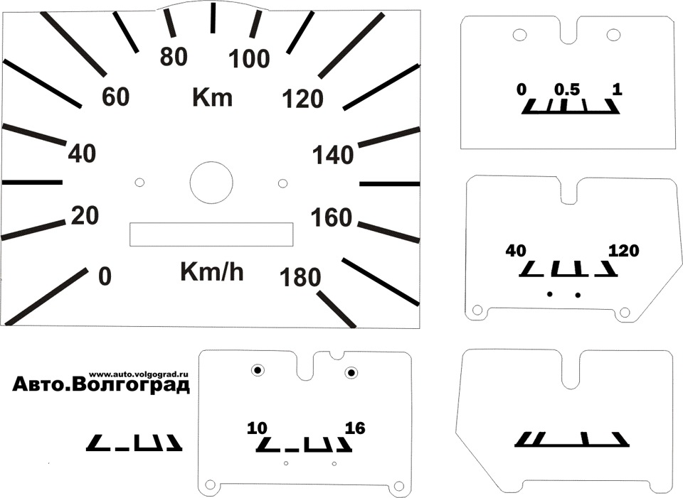 Схема приборной панели таврия