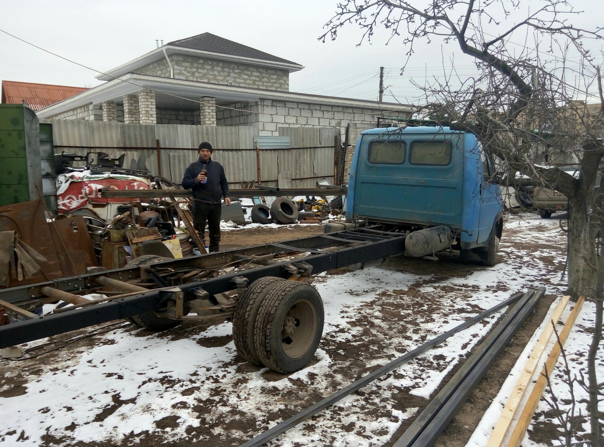 Удлинить газель 6 метров своими руками