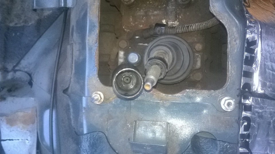 Рычаг раздатки. Выпрямление. — KIA Sportage (1G), 2 л, 1997 года ...