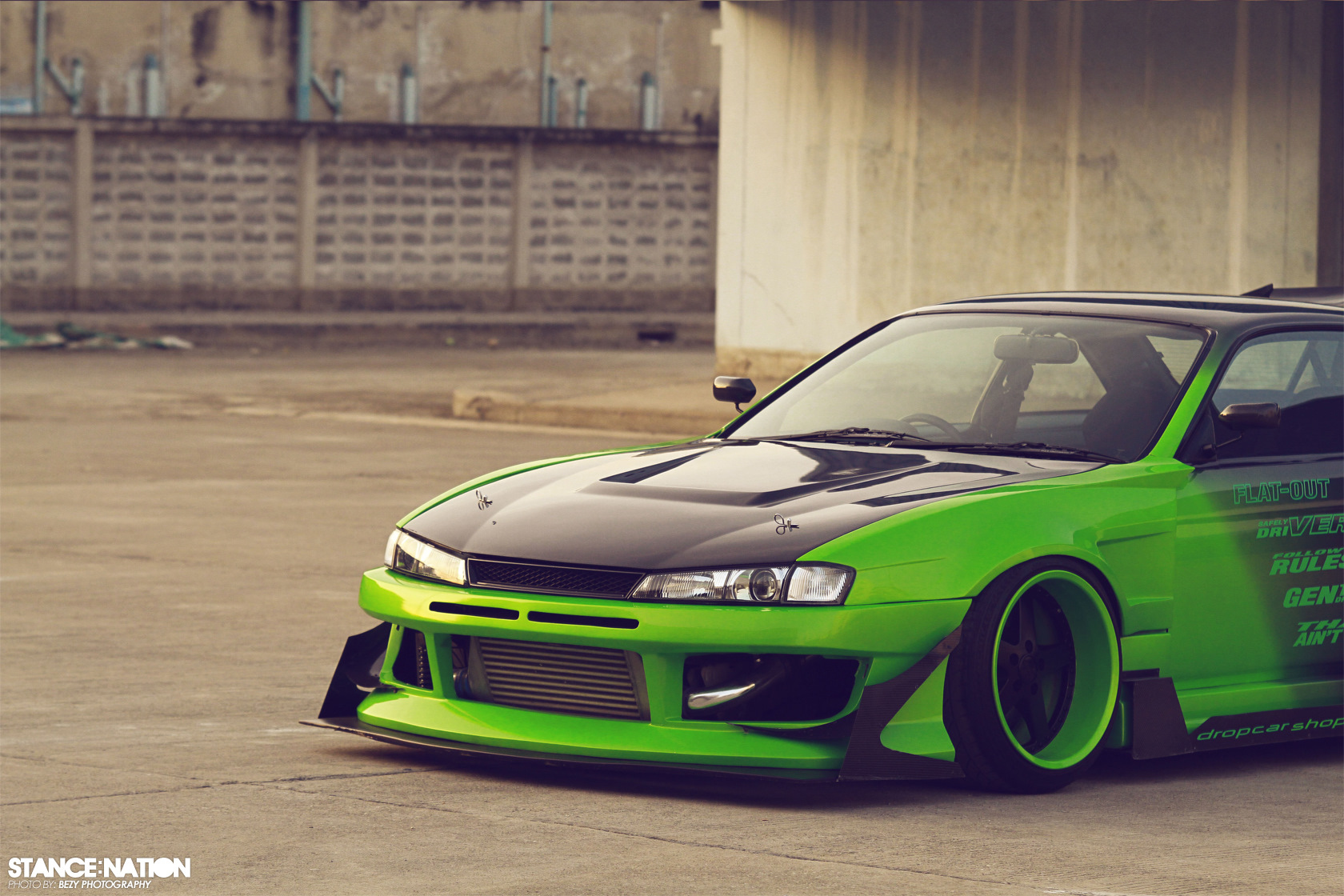 Nissan Silvia s14 дрифт обои