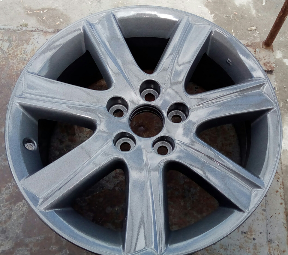 Тёмный графит 17" — Rainbowheels на DRIVE2