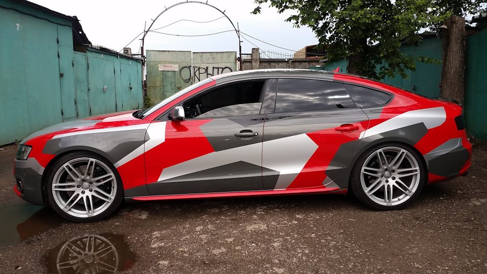 Audi S5 Kamuflyazh Zteam Na Drive2