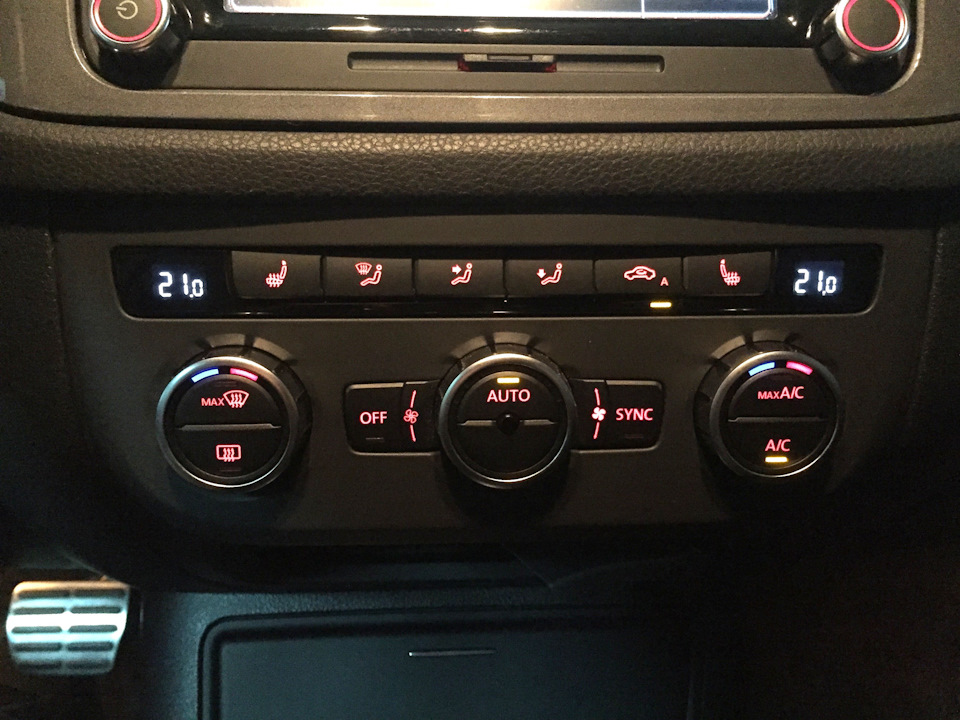 Тигуан управление