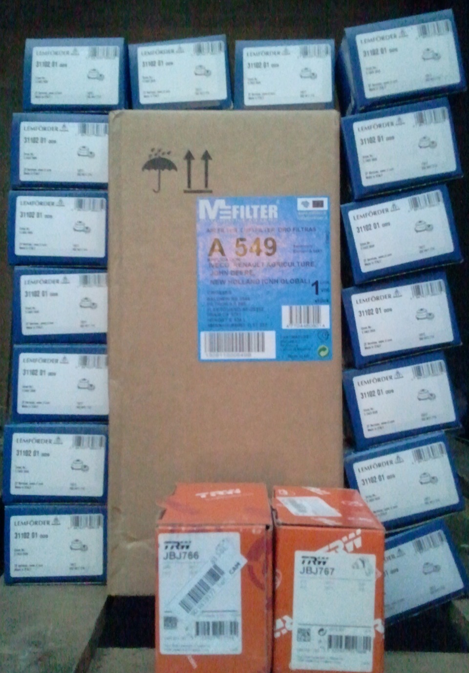 Полный набор) — Iveco Daily (4G). Запчасти на фото: 11102, JBJ766, 31101, 3110201