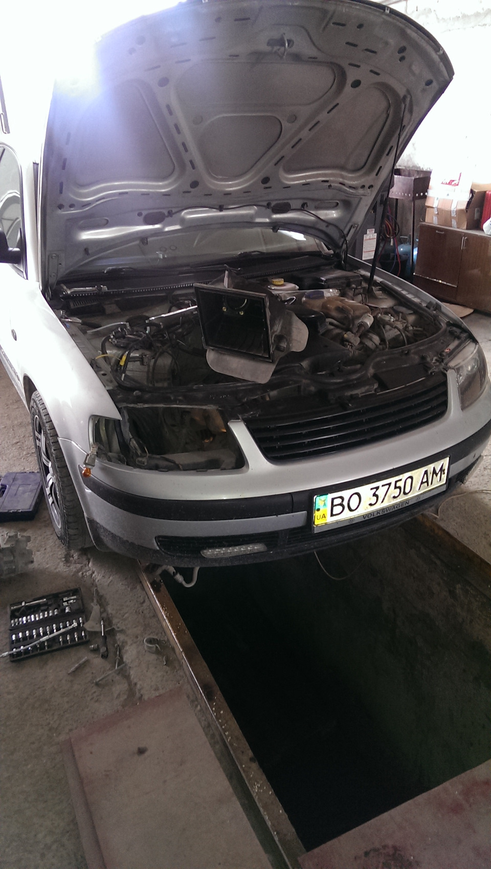 Ремонт климат контроля — Volkswagen Passat B5, 1,6 л, 2000 года ...