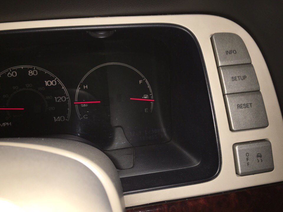 Расход Lincoln Navigator II по трассе — Lincoln Navigator (2G), 5,4 л ...