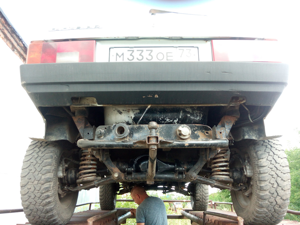 Ну и общий вид — Lada Тарзан (210934). Запчасти на фото: 333081