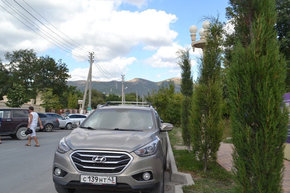 Кабардинка, возле старого парка. — Hyundai ix35
