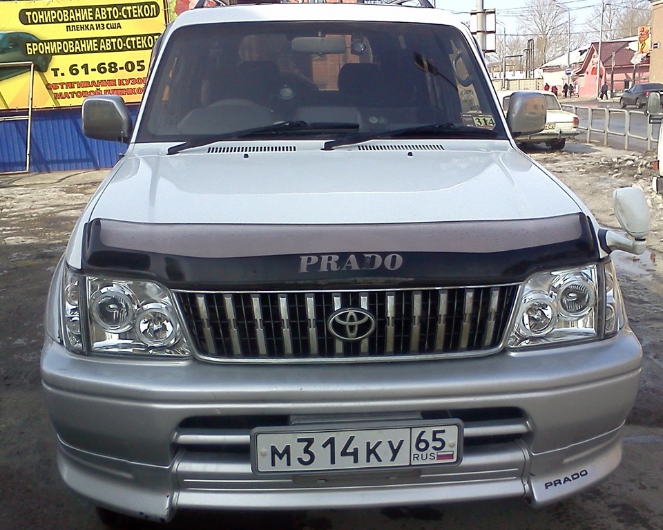 Prado 90 фары круглые