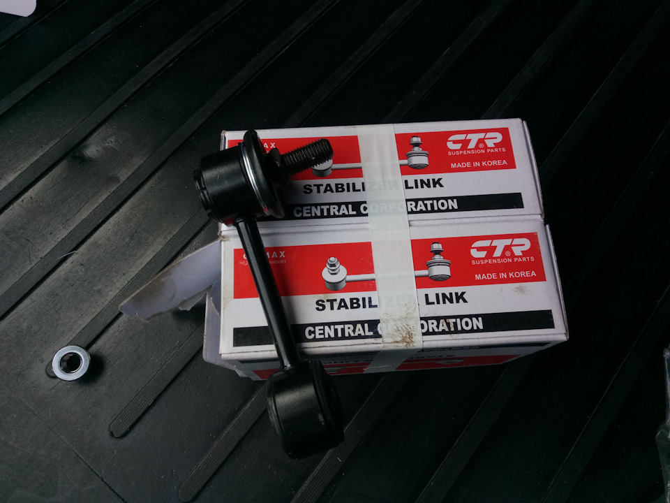 Замена задних стоек стабилизаторов и втулок штанги стабилизатора ...