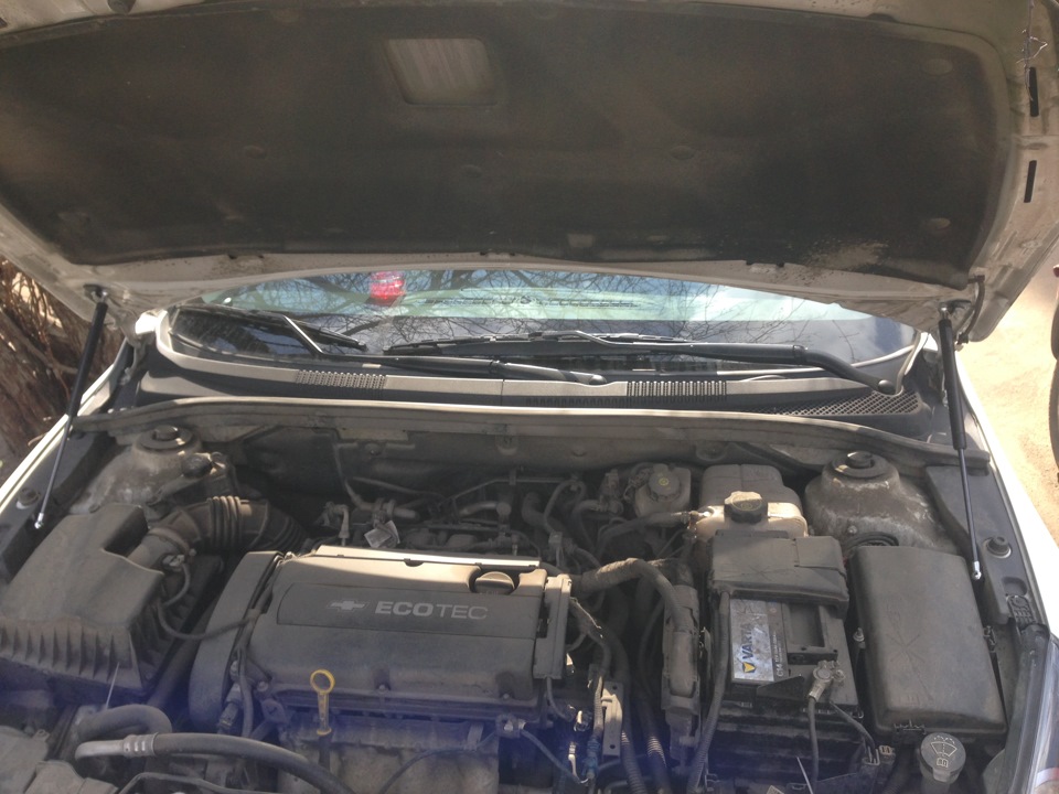 амортизаторы — Chevrolet Cruze (1G), 1,8 л, 2012 года | аксессуары | DRIVE2