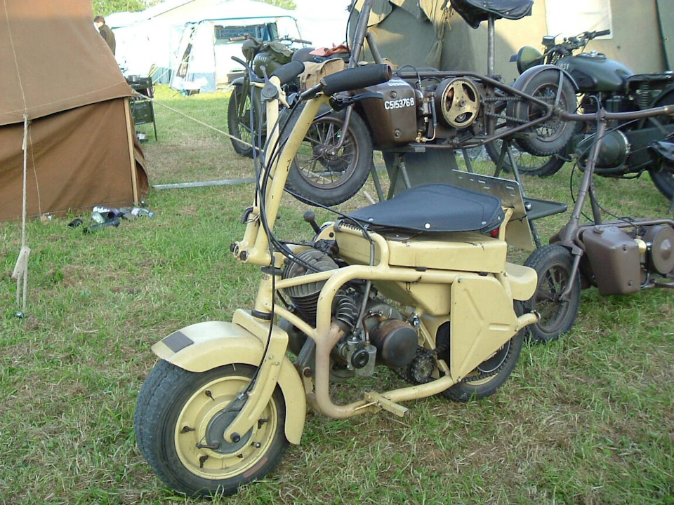 Welbike мотоцикл складной десантный