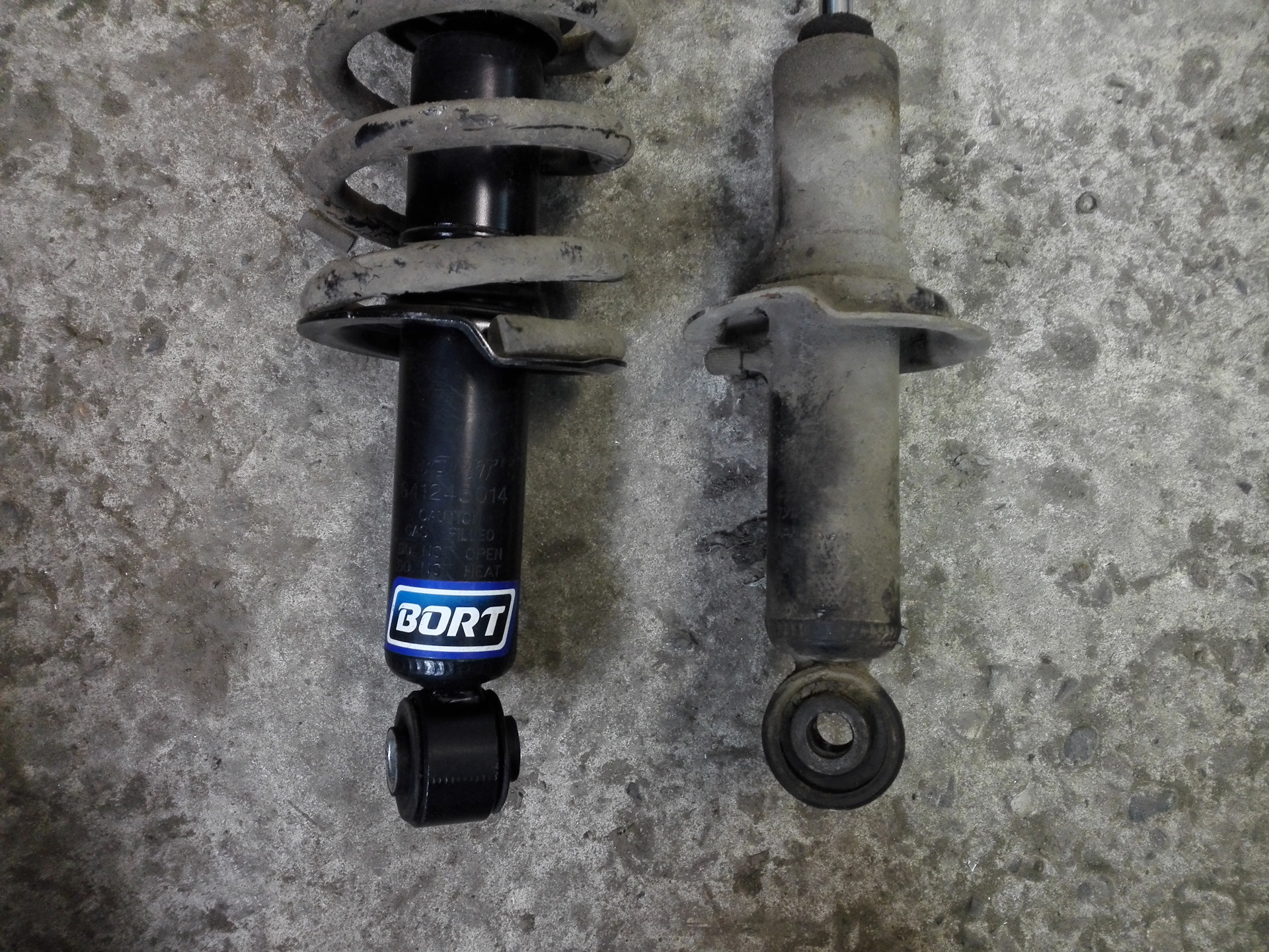 ГОВНО! — Бюджетные задние стойки BORT — ГОВНО! — Subaru Legacy (BL/BP ...