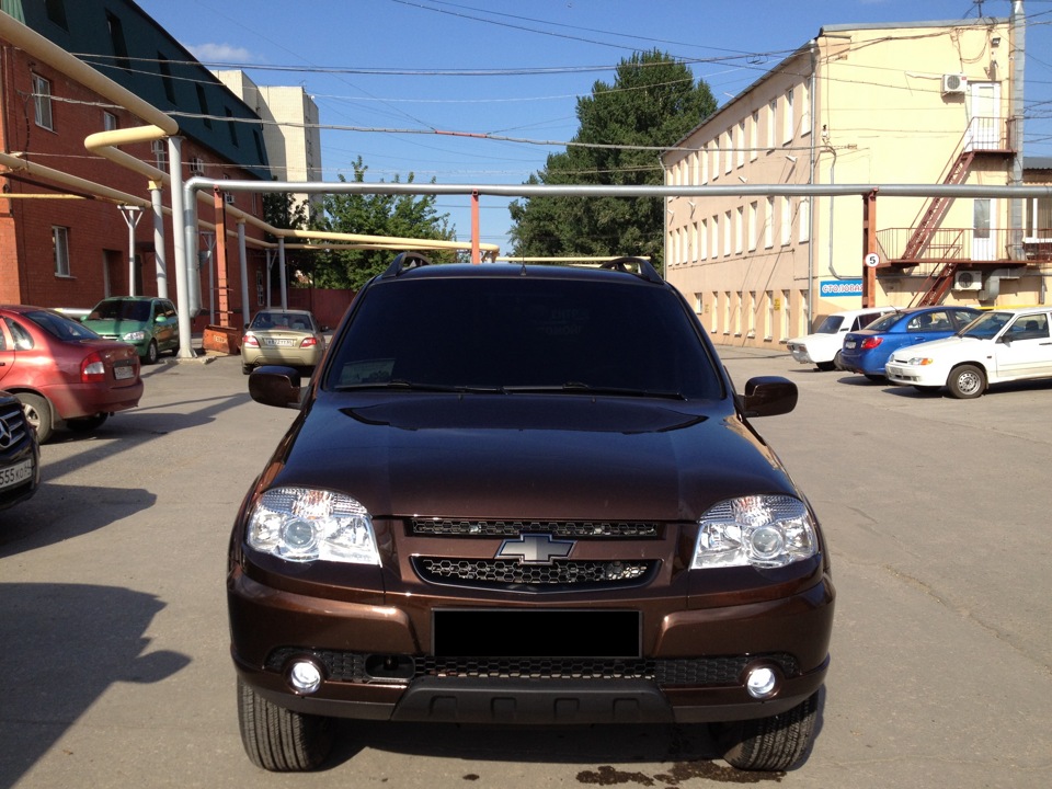 Сигнализация с дистанционным запуском. — Chevrolet Niva, 1,7 л, 2011 ...