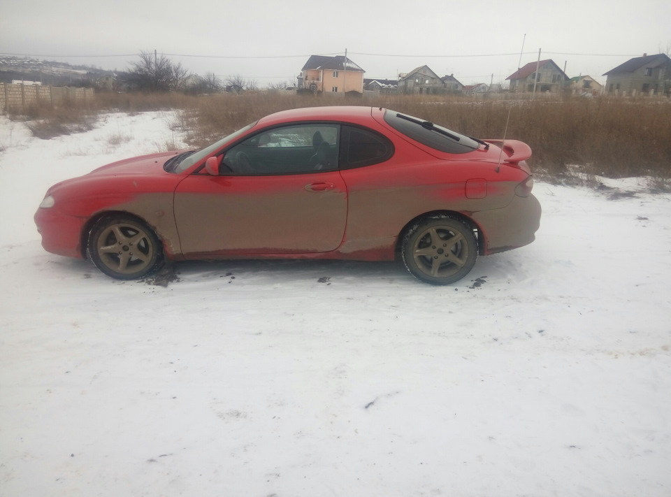 Покатушки По снежку — Hyundai Coupe (RD), 2 л, 1999 года | просто так ...