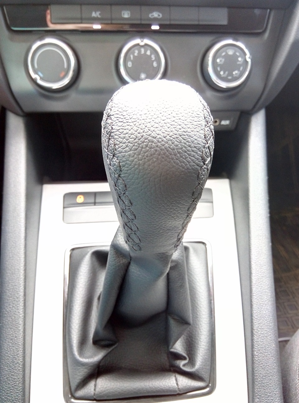 кпп (стало) — Skoda Octavia A7 Mk3