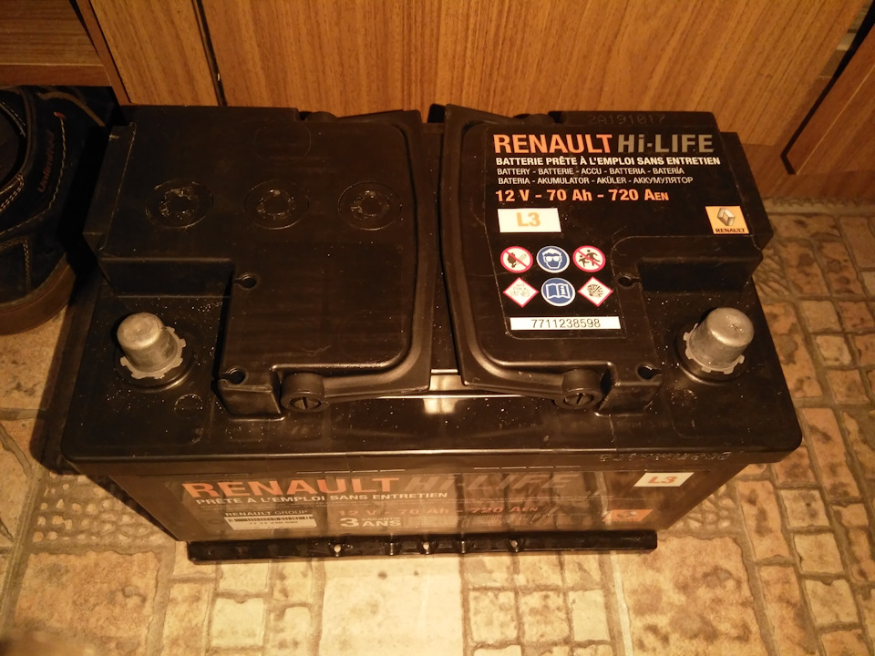 Baterie 12V 70AH 720A Renault Hi-Life OEM 7711238598 