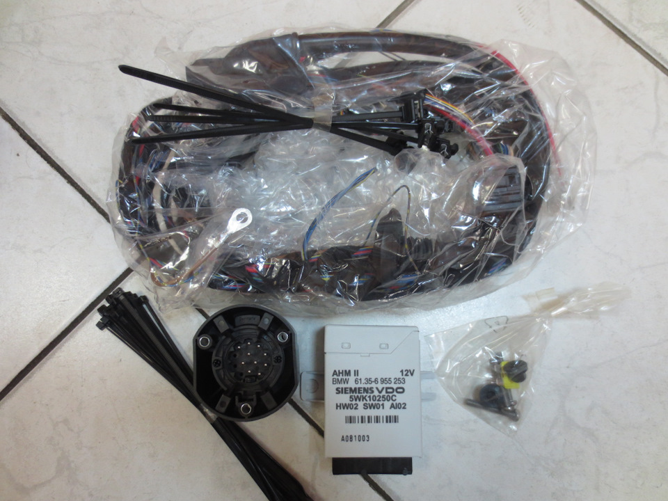 Комплект электрики для фаркопа BMW X3 (E83) — Автотемп на DRIVE2