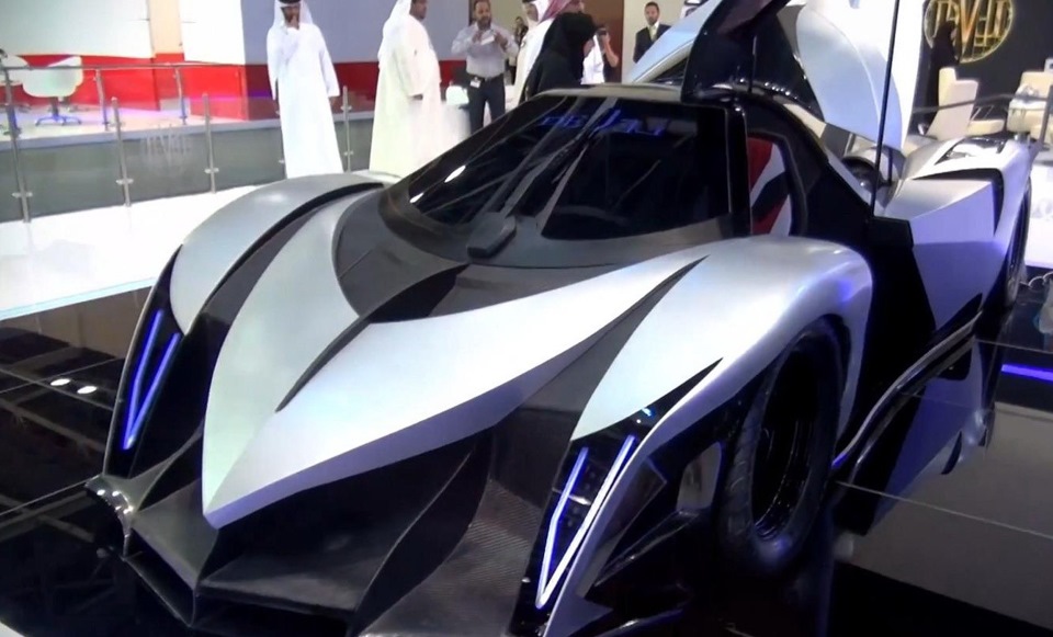 Арабский суперкар Devel Sixteen 2019