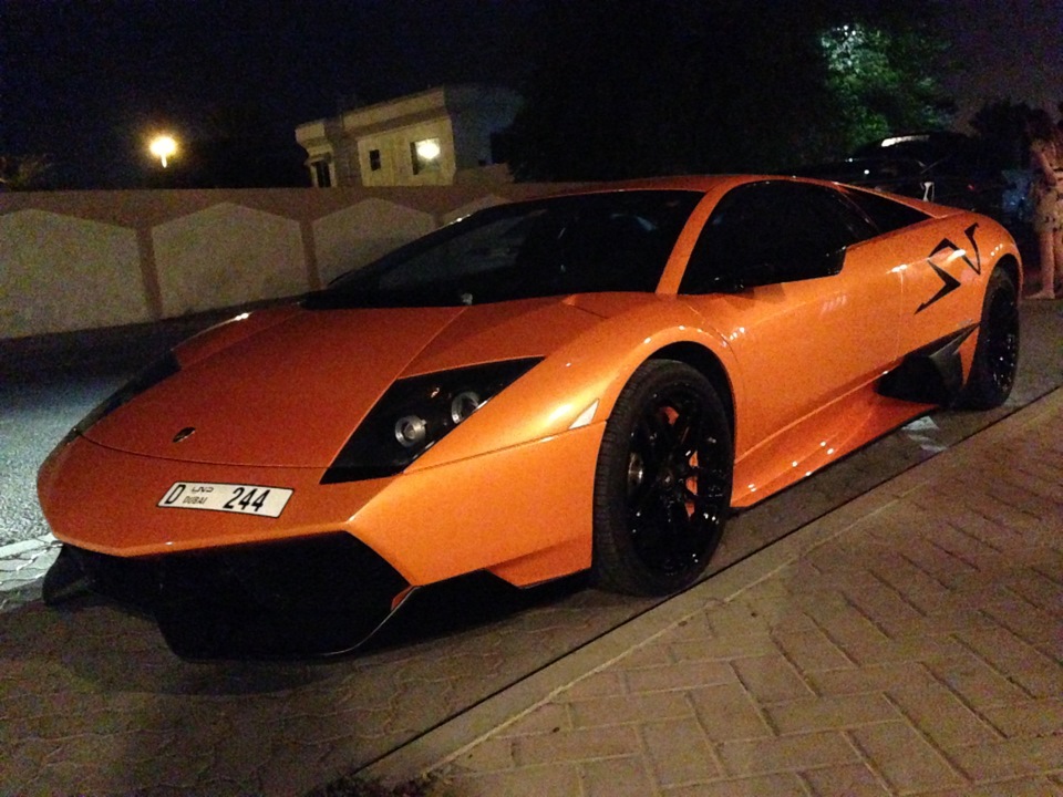 Lamborghini Murcielago SV белая