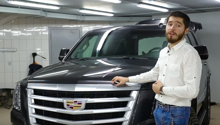 Cadillac Escalade после обработки в центре Ceramic Pro Уфа — CeramicPro ...