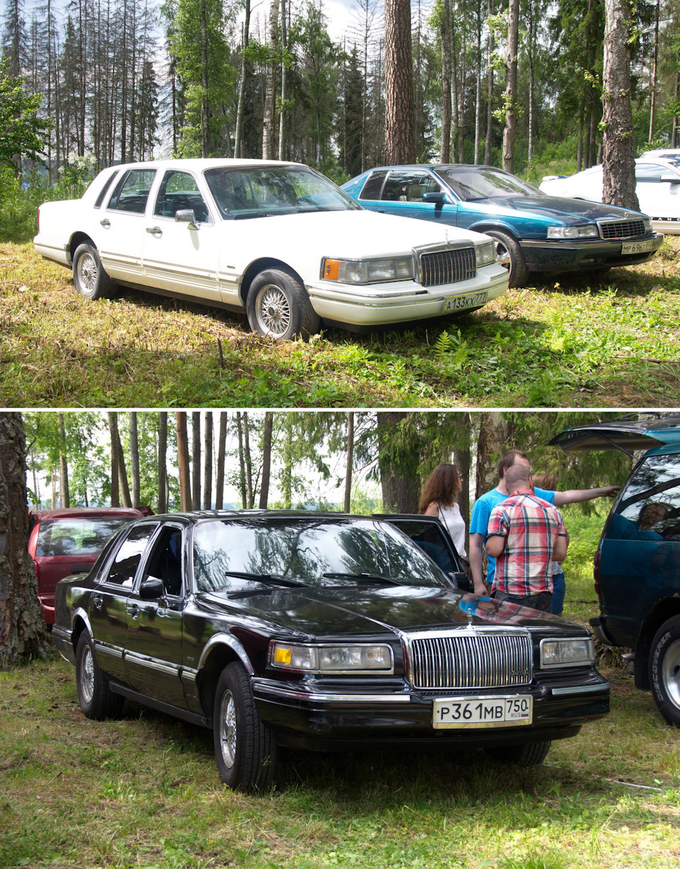 Lincoln Town Car II поколения (1990-1994), Lincoln Town Car II поколения — рестайлинг (1995-1997) — Lincoln Town Car III
