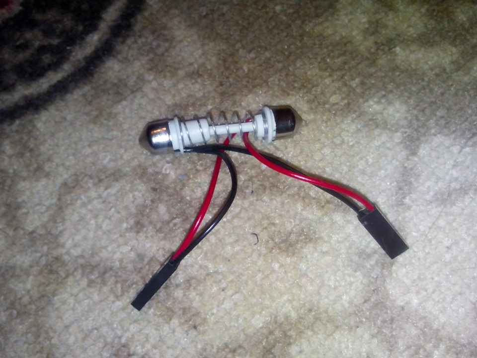 002 LED-подсветка салона — Lada Приора седан, 1,6 л, 2014 года ...