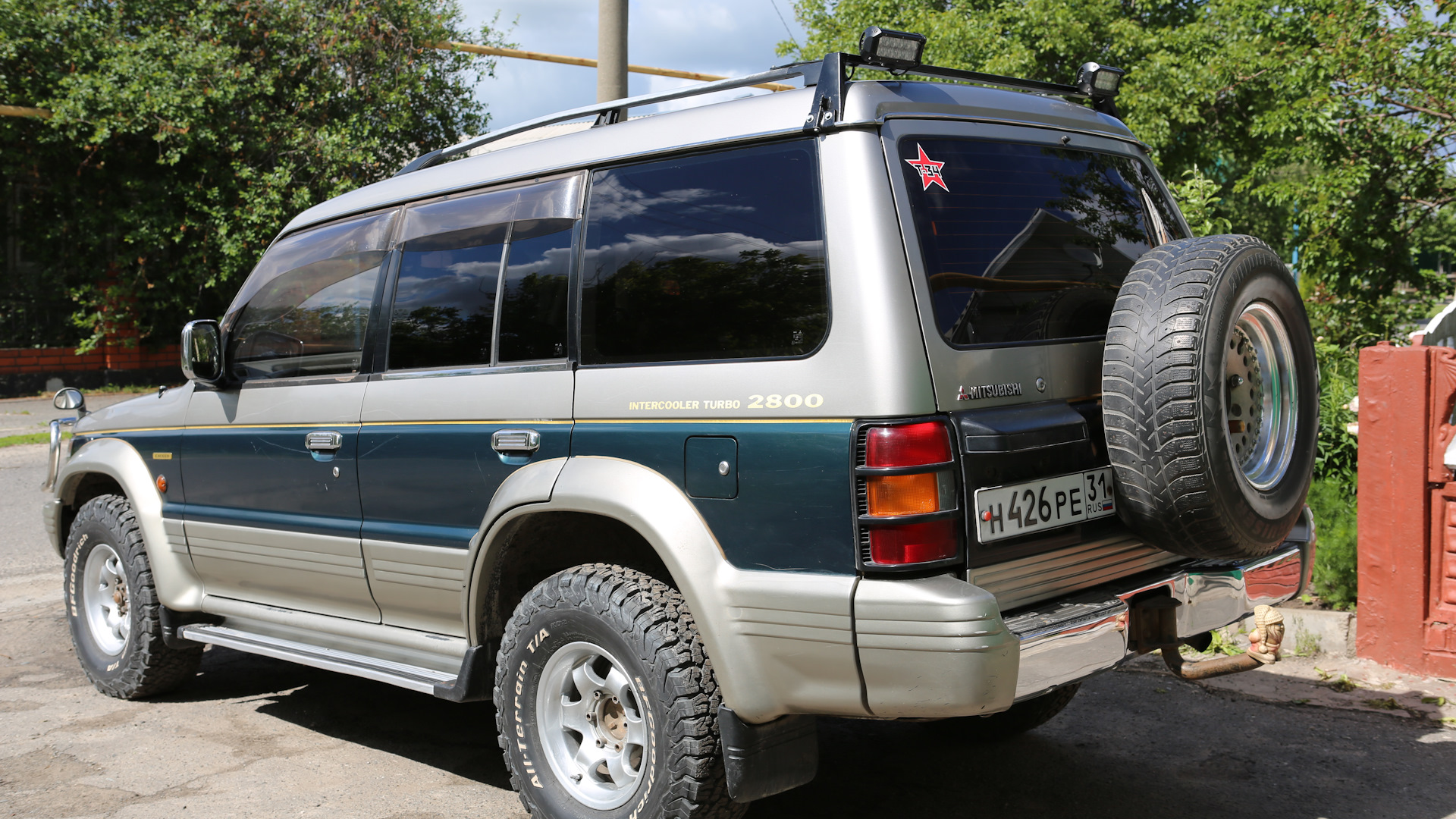 Mitsubishi Pajero (2G) 2.8 дизельный 1995 | 4М40 турбо, 125 л.с. на DRIVE2