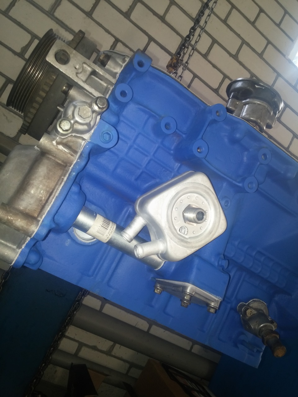 Капиталка БОНУС №2 Водомаслянный теплообменник — ГАЗ Газель, 2,5 л ...